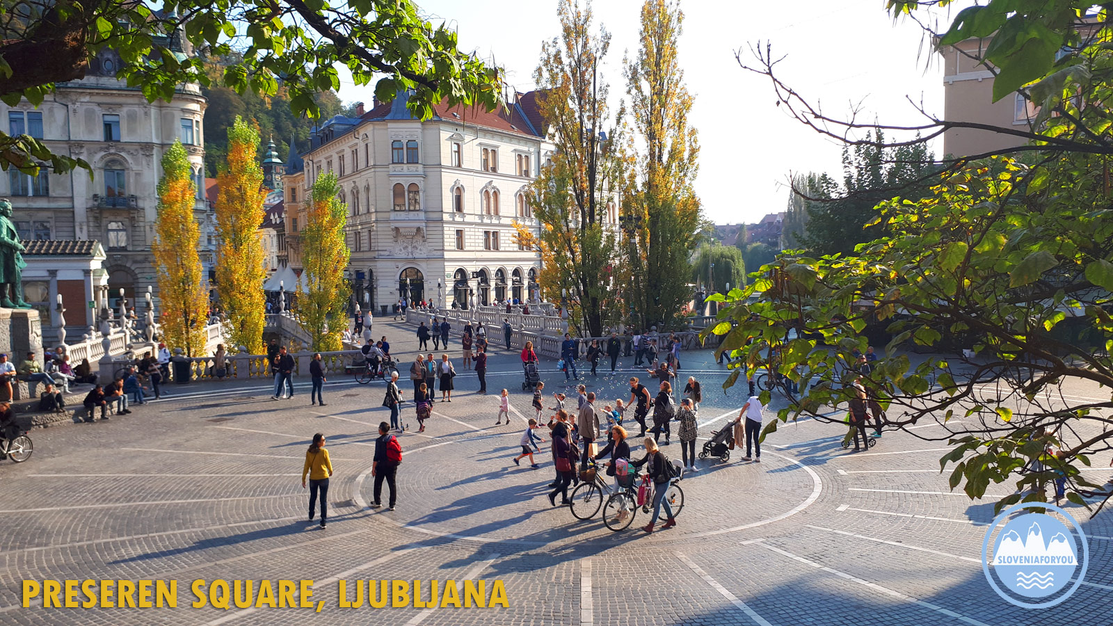 Ljubljana City Guide_Preseren Square_Sloveniaforyou